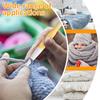 18pcs Crochet Hook Set 5 Sizes Crochet Hooks Handle Knitting Needles  Kit With Sewing Clips for Beginners Crochet Lovers