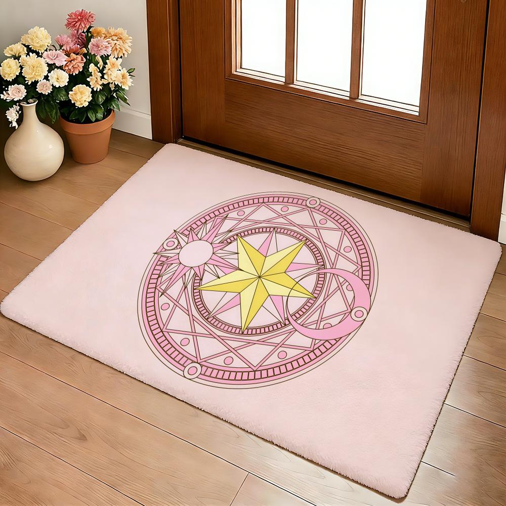 Heißer Anime S-Sailor M-Moon Fußmatte Gemütliche Flanell Weiche Dicke Rutschfeste Matte Für Wohnzimmer Schlafzimmer Küche Dekor Teppiche