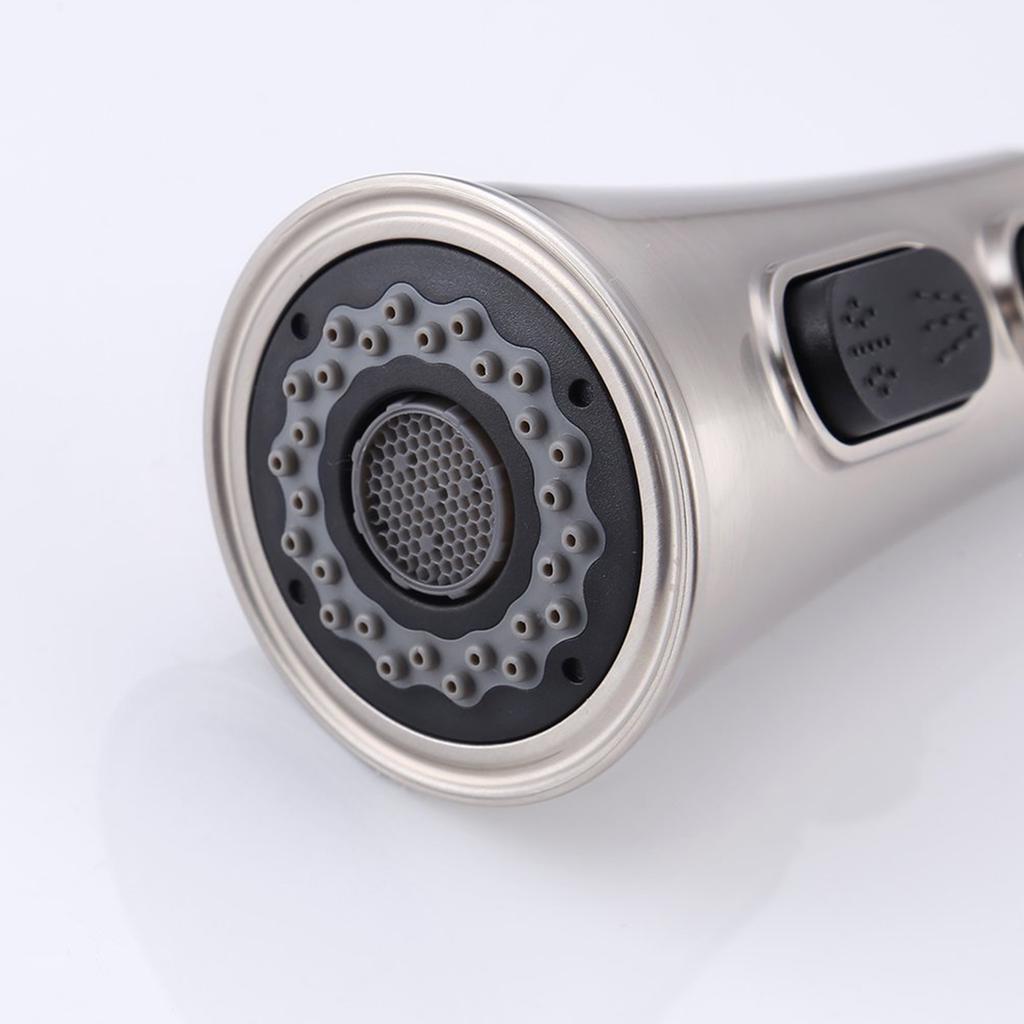 Faucet Spayer Head Sink 3 Functions Spray Head G1/2 Pull Out Spray Head Nozzle for Kitchen