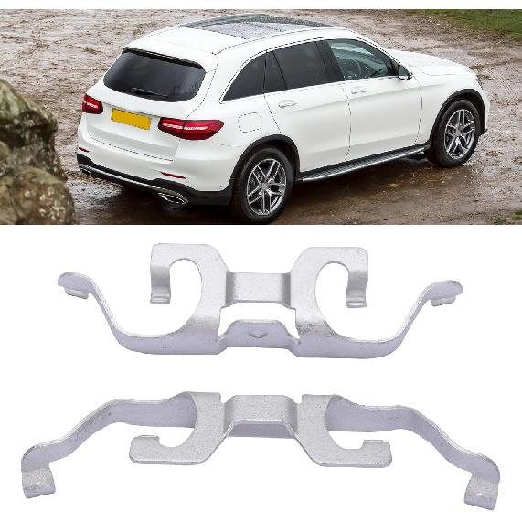 Rear Brake Caliper Spring, Metal High Performance Replacement Clips with OE Numbers 0009937807, A0009937807 for C Class W205 C205, GLC Coupe C253,