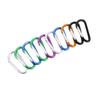 Quick-release Lightweight Camping D-shape Fishing Hiking Buckle Hook Carabiner Keychain