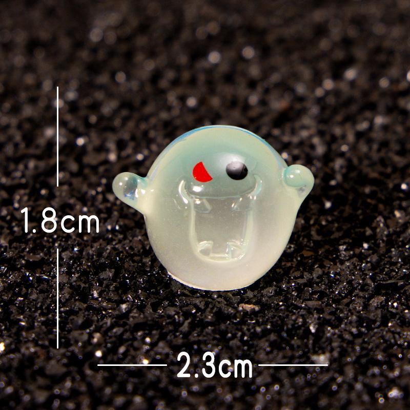 Halloween Creative Skull and Ghost Trinkets for Home, Car, Desktop Resin Craft Decorative Trinkets