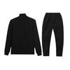Li-Ning SS22 Stand Collar Sweatpants Casual Running Sports Hoodie Set Men Sets Black AWES011-2
