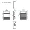 Maiwei Industrial RS485/232/422 to Fiber Optic Transceiver