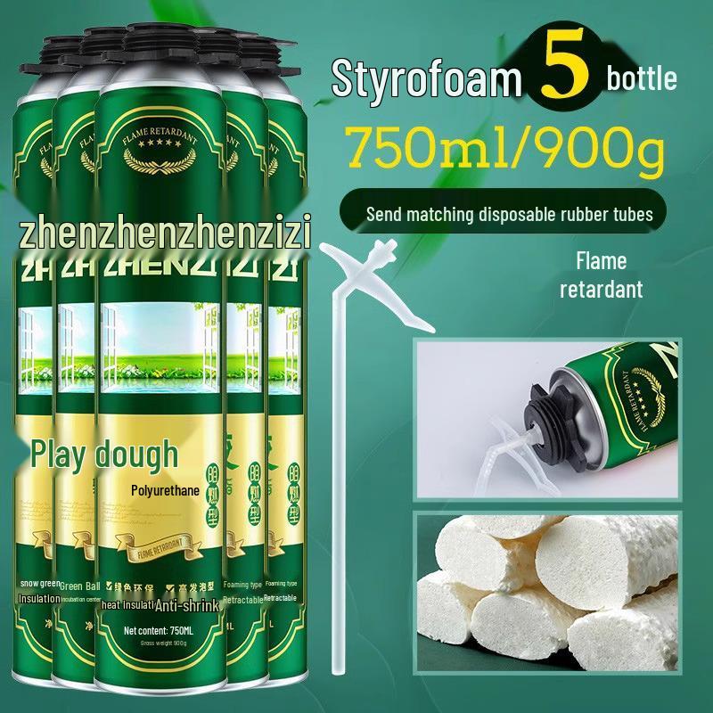 Foam Glue Caulking Agent for Door & Window Sealant Expansion and Leak Filling