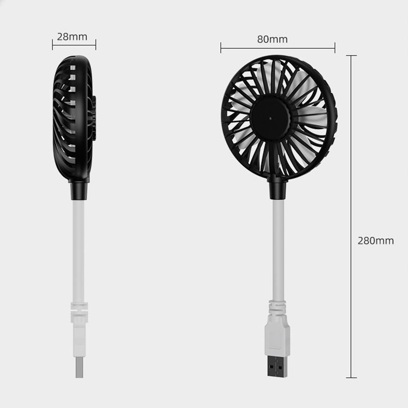 Usb Fan Small Straight Plug Silent Office Desk Small Fan Usb Fan Office Fan Stand Small And Portable