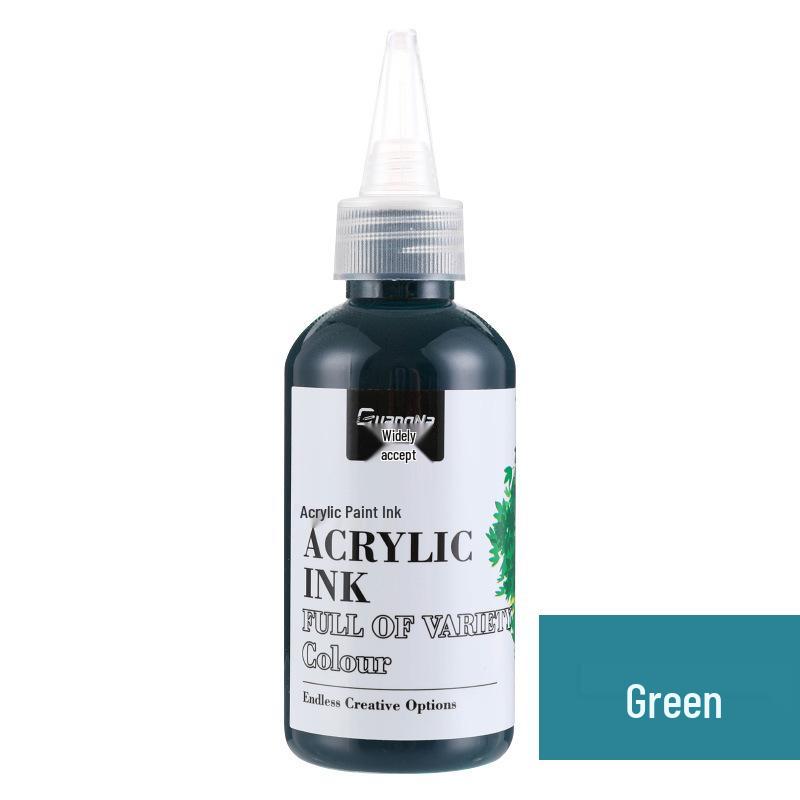 Wide Acrylic Marker Refill, 120ml Water-Based Pigment Ink for Kids' Art & Graffiti.