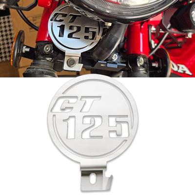 Protection de Klaxon Avant pour Honda CT125 Hunter Cub 125 (2019-2025) JA55 JA65 Argent