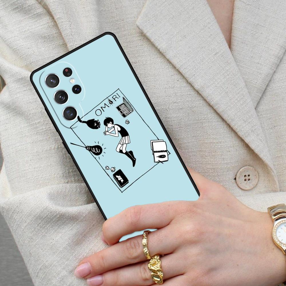 Omori Cell Phone Case for Samsung Galaxy S26 Ultra S25 S24 S23 S22 S21 S20 Note10 Cover