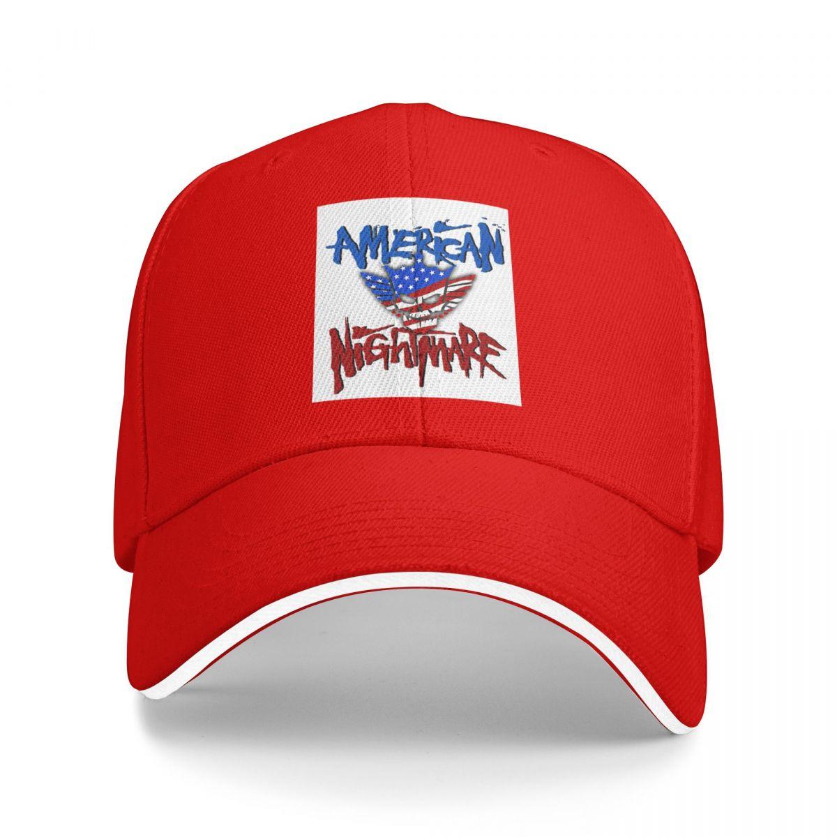 

Бейсболки Cody Rhodes American Nightmare Snapback Дышащие Повседневные Кепки для Мужчин и Женщин Outdoor One Size