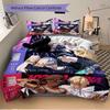 Fantasy Anime Characters Print 3Pcs Bedding Setduvet Cover With 2 Bedropillowcase Home Birthday Gift