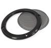 Silver Iron Mesh Speaker Protective Ring - Durable Dustproof Audio Cover