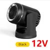 Portable Auto Heating Fan 360° Rotary Windshield Defroster Defogger Fast Heating