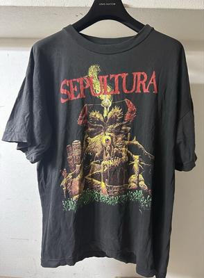 Sepultura T Shirt Vintage Band Streetwear Black Reprint Full Sizes PA8522 Unisex T-Shirt