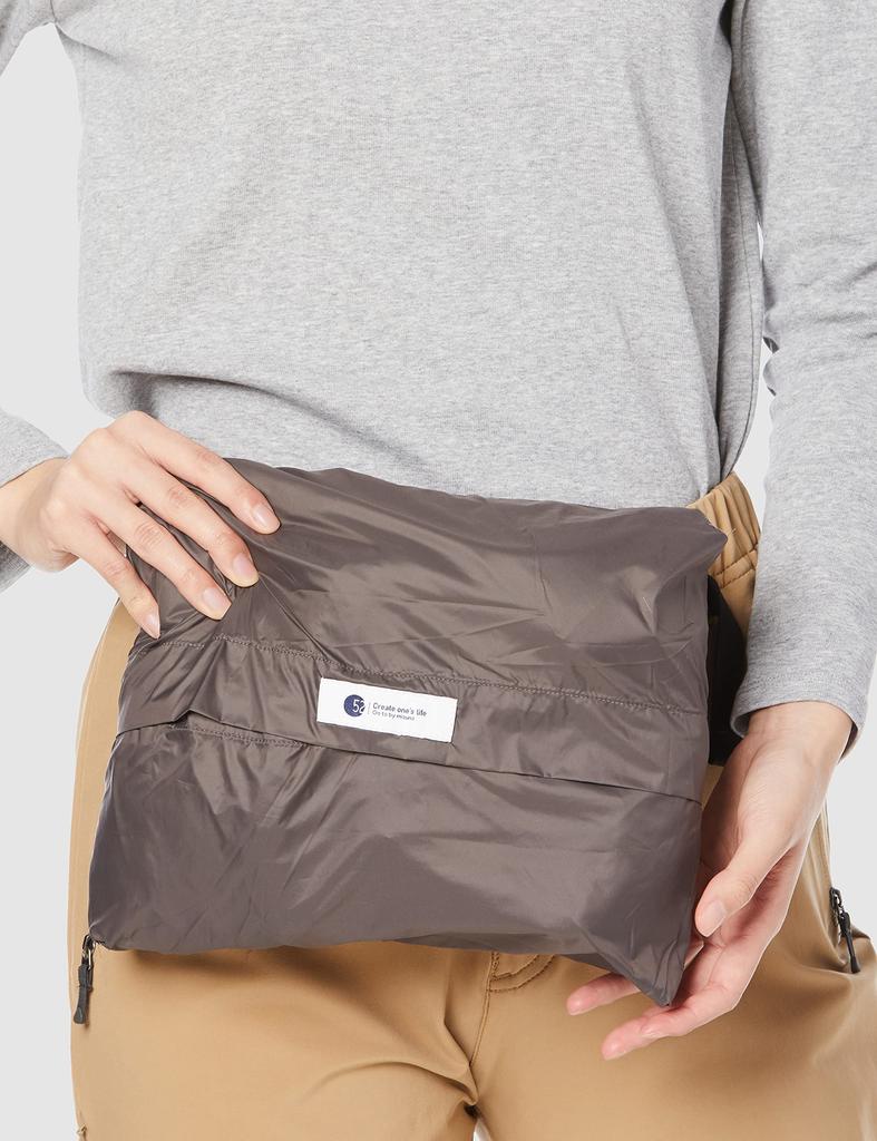 Mizuno Breath Thermo Lightweight Inner Padded Down Cold Weather Go To by Bronze Size S Vest, Pocketable, Moisture-Wicking, Heat-Generating,