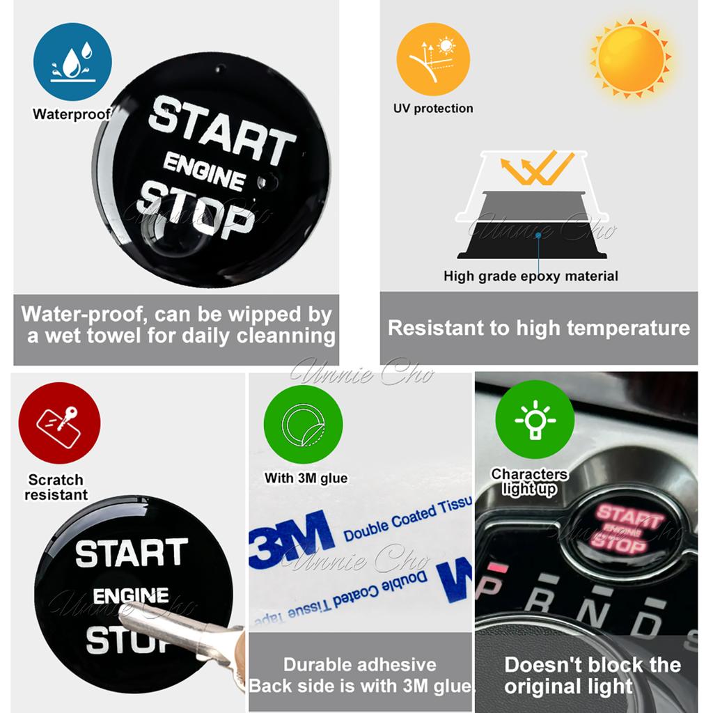 For Jaguar XF Accessories Upgrades Black Button Trim Cover for Climate AC Switch Car Interior Refurbishment Kit for X250 Gear