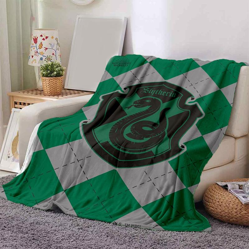 

Slytherin House Crest Phone Case CoverPrint Blanket, Soft Blanket For Sofa Office Bed And Travelling Daughter Birthday Gift esj222 130cm×150cm（50in×60in）
