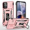 Slid Camera protect case for Moto G55 G84 G54 G24 Power G14 G04 G04S G53 G23 G13 E14 E13 G32 Armor Metal Ring Holder Stand Cover