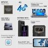 Wodoodporny Smartfon Duża Bateria 15000 mAh HOTWAV W10 6,53-calowy HD+ 32 GB Aparat 13 MP Wytrzymały Telefon 4G Android 12 - Szary