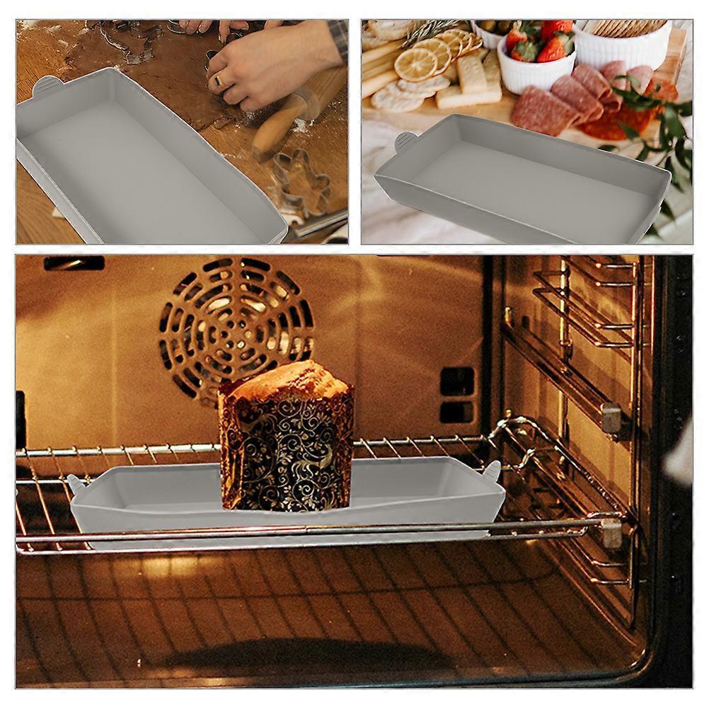 Silicone Toast Bread Mold Loaf Pan for Baking 10Pcs Nonstick Tray