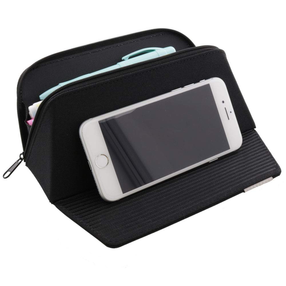 Sunstar Stationery Pen Case Smartphone Stand Smand Black S1423185