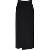 MO&Co. Deconstructed High-Waist Wrap Slit Skirt