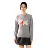 2025 Autumn/Winter 100% Pure Wool Double Ply Round Neck Jacquard Knit Sweater