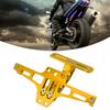 Motorcycle License Plate Bracket CNC Aluminium Alloy     Motorcycle License Plate Holder