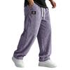 Pantalones de pana rectos para hombre, corte holgado, pantalones casuales