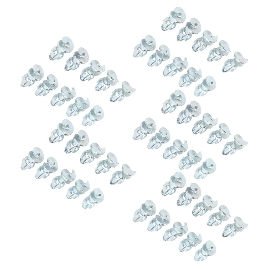 50PCs Tire Thread Studs Tungsten Steel Screw for Loader Skid Steer Tractor Forklift Motorcycle Off‑Road Vehicle