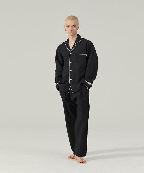 [Sleepy cat] Starlight Cotton Pajamas [Shipped from Korea] 100% Authentic Black