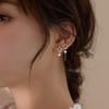 Asymmetrical Korean Style Star Tassel Stud Earrings for Women - Retro Fashion Hip Hop Jewelry