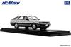 Hi Story Nissan Skyline HATCHBACK 2000 TURBO Gang Gray Metallic Finished Product 1/43 GT-E X (1984) Metallic/Black