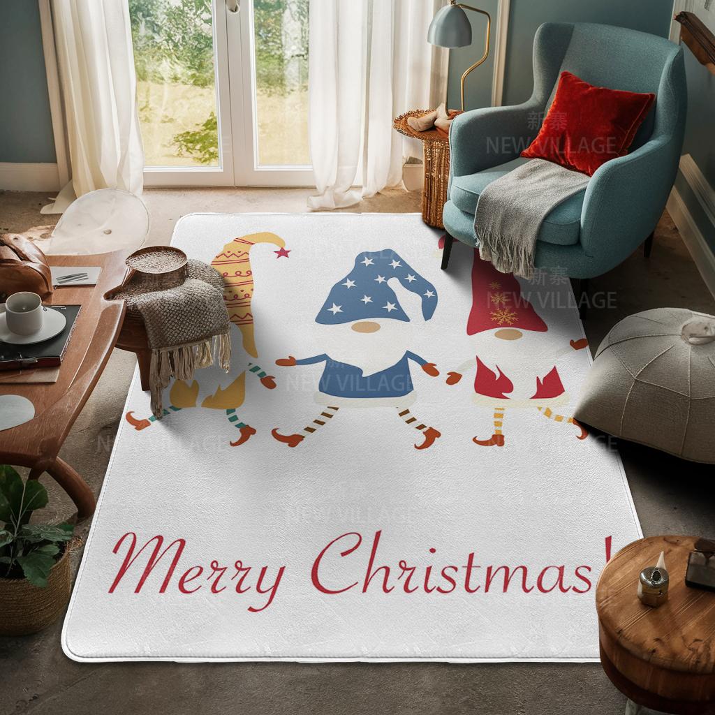 Koberec ke vchodu do domu Rohožka ke dveřím do domu Obývací pokoj Vana Koupelna Protiskluzové koberce s absorpcí vody vana Veselé Vánoce zima