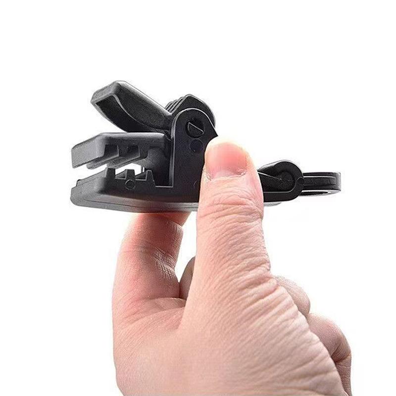 Sturdy Heavy Duty Tent Clips Outdoor Tarpaulin Clamps, Anti-wind Fixed Tent Reinforced Tarp Clips Hook for Outdoor Food Sealing