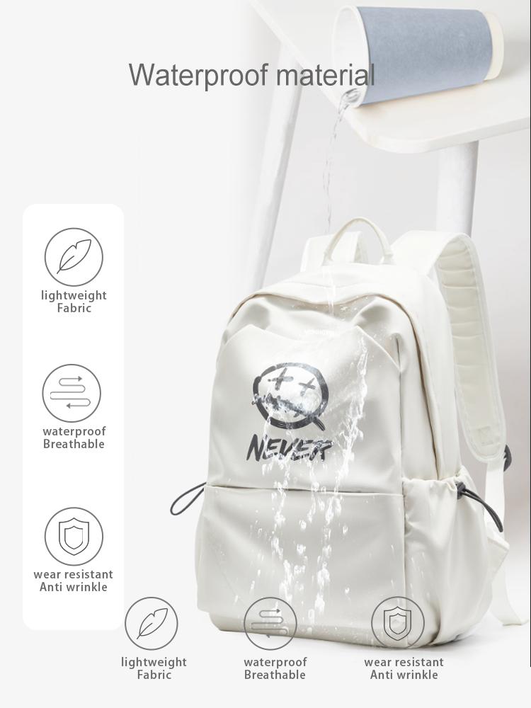 Large Capacity School Backpack for Women Casual Travel School Bags with Print, 14 Inch Laptop Backpack for Teenage Girls & Boys