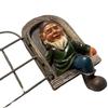 Charming Resin Gnome Statue For Garden Decor Featuring Old Man Design Ideal For Outdoor Spaces