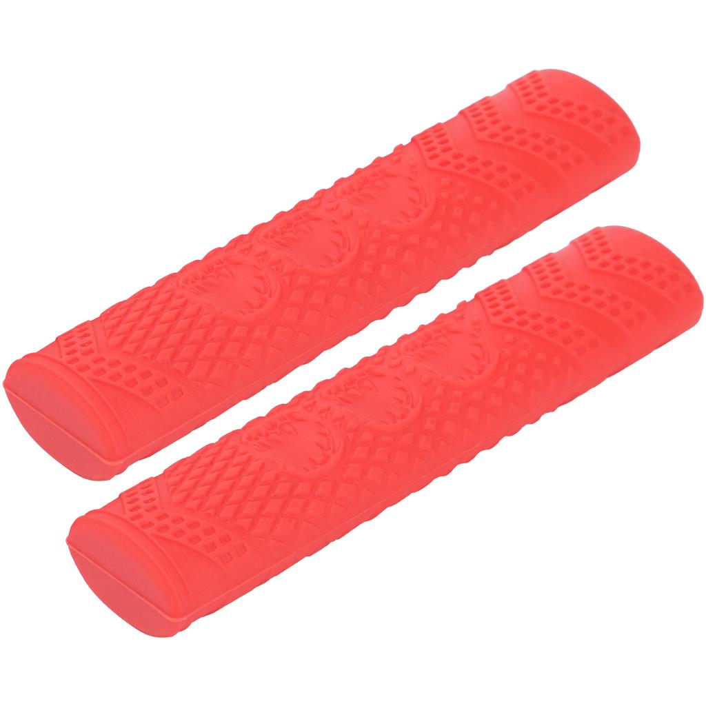 Silicone Anti Slip Brake Handle Sleeve Bicycle Universal Handbrake Lever Protection Cover(Red )