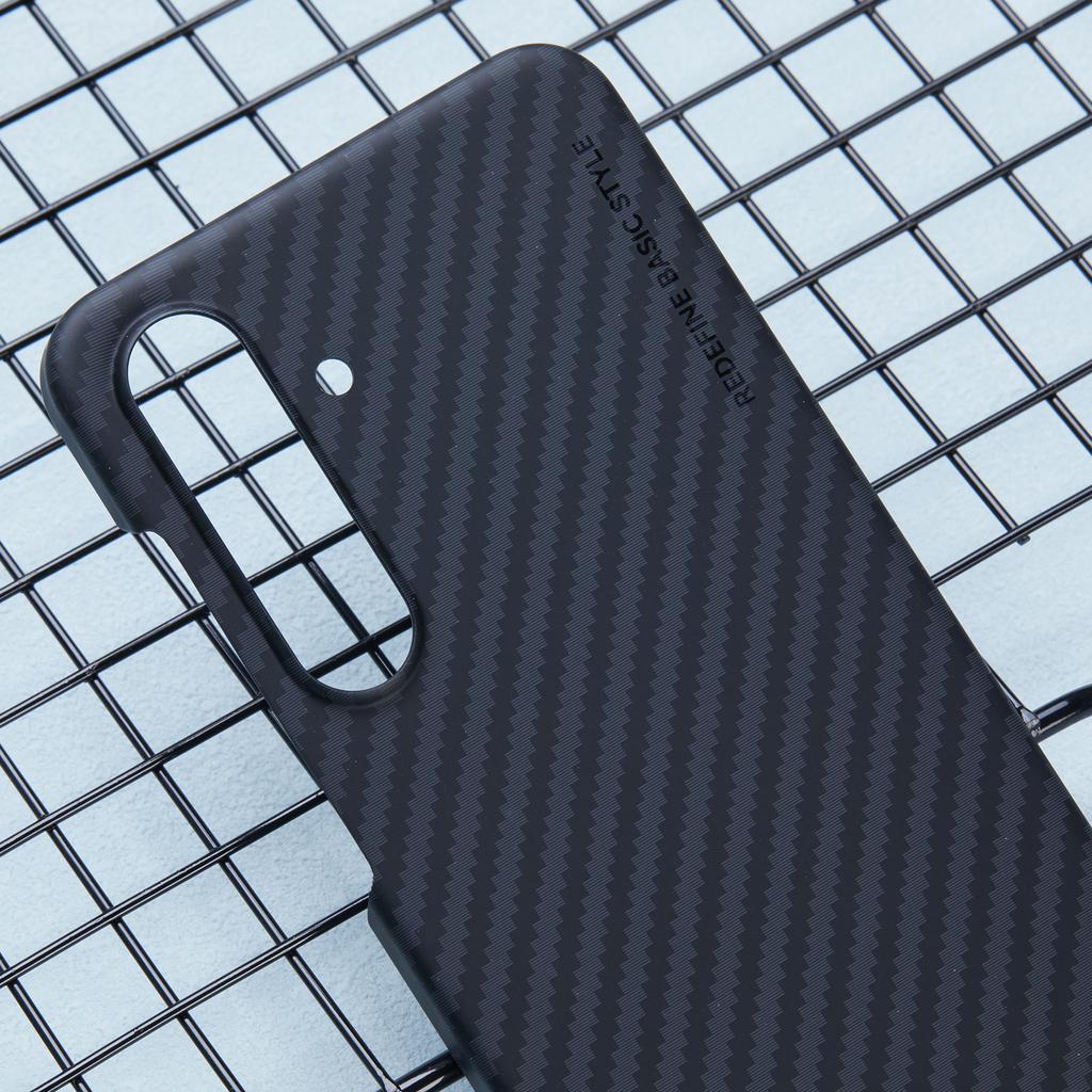 X-LEVEL pre Samsung Galaxy S24 Puzdro na telefón Textúra karbónových vlákien PC Zadný kryt
