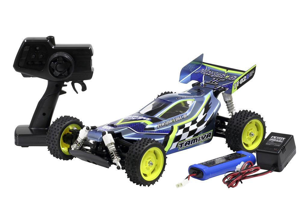 Tamiya XB Series Plasma Edge II Painted Finished Product with Radio 57897 1/10 No.197 (TT-02B Chassis) 2.4GHz