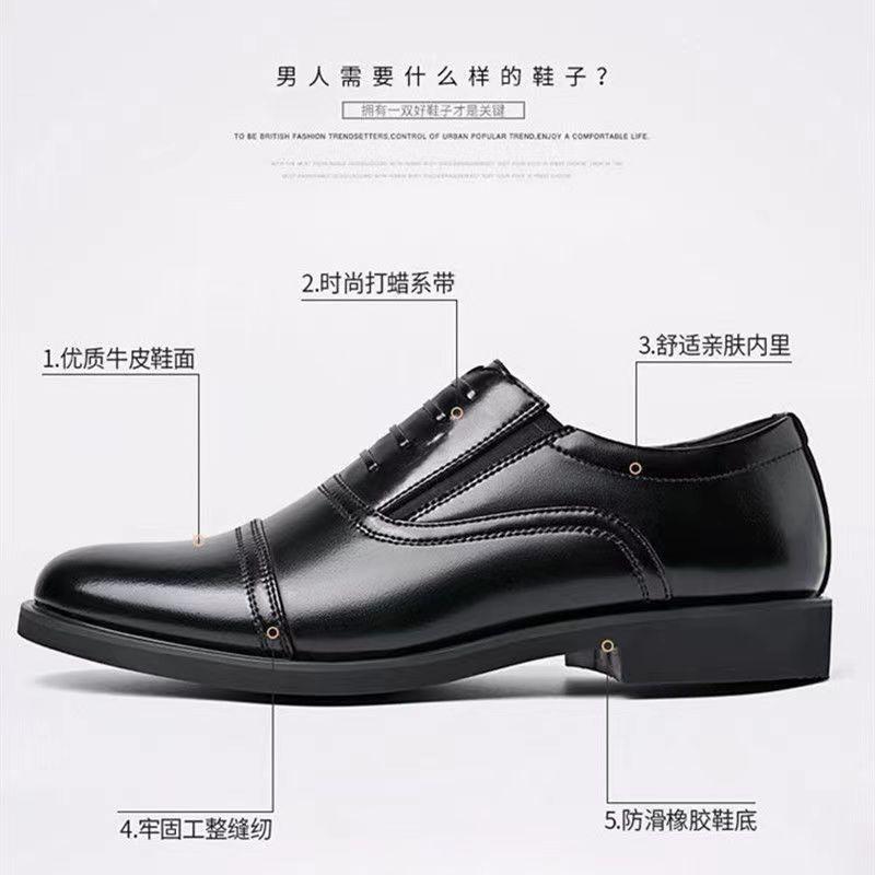 Fashion Men's Casual Leather Shoes Fashion Business Dress Shoes Designer Men's Loafers Slip-On Driving Shoe Luxury Wedding Shoes for Men