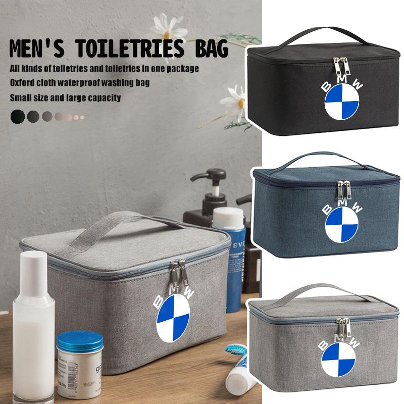 JYPK6 Car Travel Cosmetic Bag Waterproof Foldable Storage Bags For BMW Performance X1 M3 M6 F01 F02 E34 E36 E60 F10 F20 X6