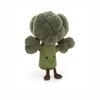 JELLYCAT Fun Plant Series Vegetable Broccoli Creative Green Doll Plush Doll 23cm Tall