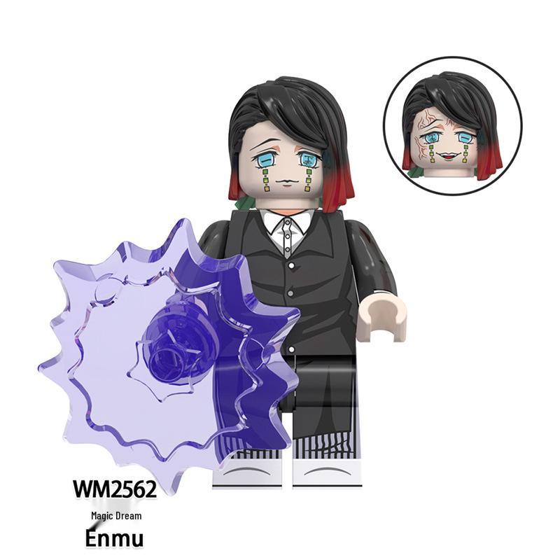 Demon Slayer Building Block Minifigures: WM61167, WM6137, WM6168, WM6162