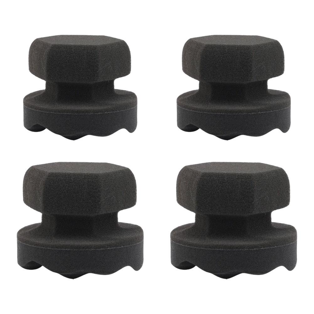 Car Tire Waxing Sponge Hexagonal Grip Applicator Hand Tire Wax Foam Sponge Car Cleaning Polishing Accessories