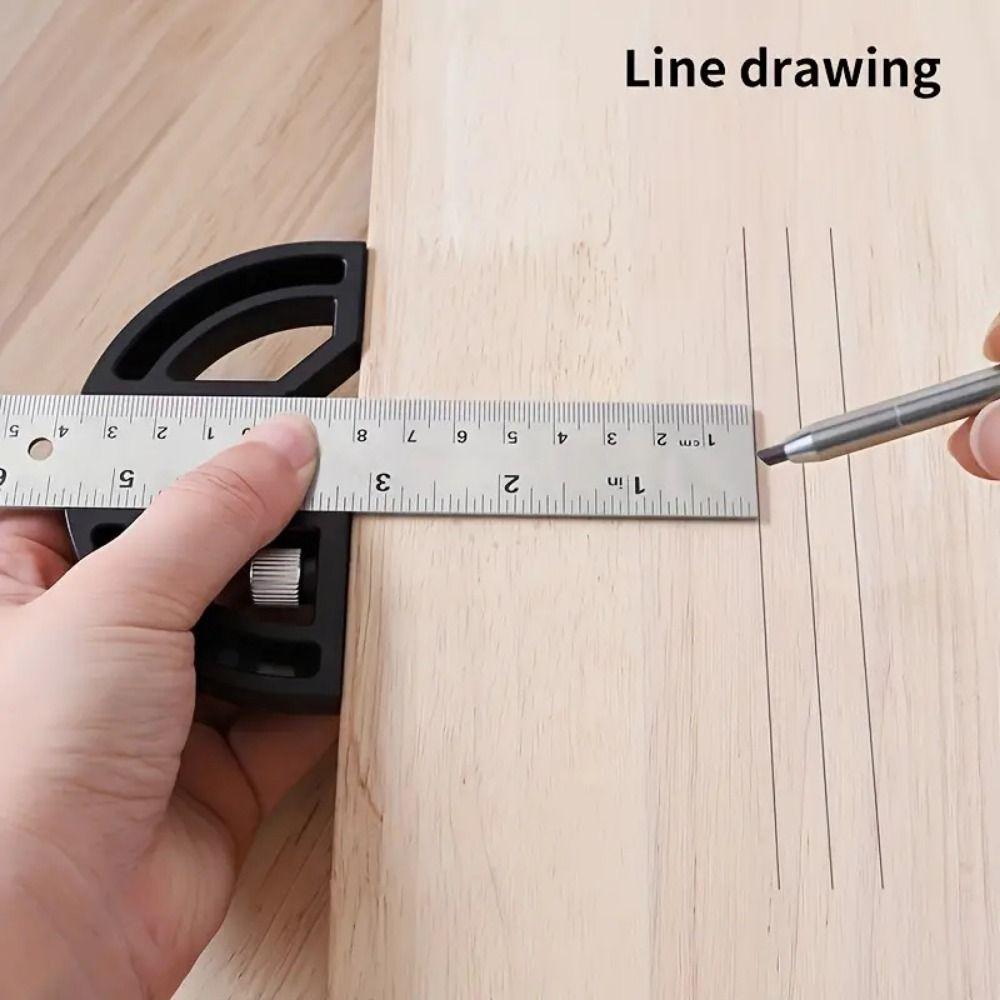 8/12 Inch Angle Ruler Protractor 180 ° Multi-angle Measurement Tools Angle Gauge  Scribing Tool