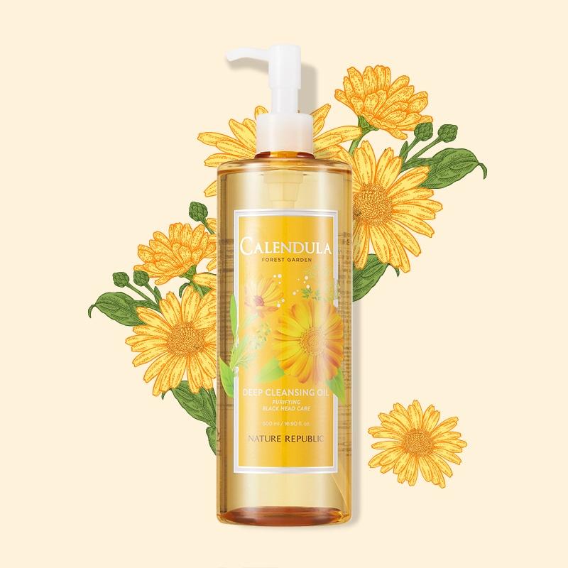 

[Nature Republic] Очищающее масло Forest Garden CalenDula 500мл