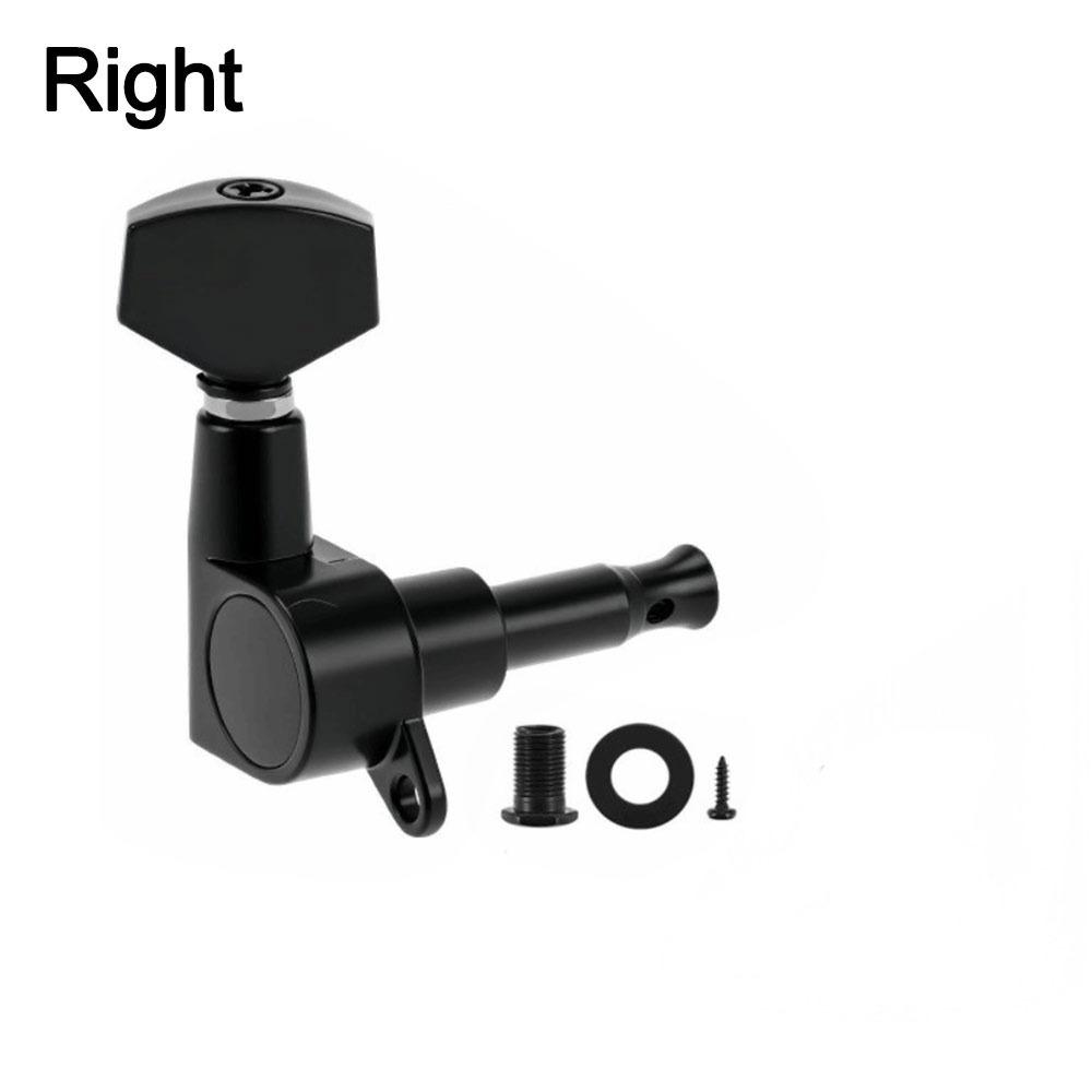 3L3R Configuration Classical Guitar Tuners Keys Totally Closed Locking Tuners  Stringed Instruments