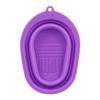 Silicone Makeup Brush Cleaning Tool Pad Cosmetic Beauty Egg Scrubbing Plate Foldable Make Up Clean Bowl Rubber Soft Washing Box