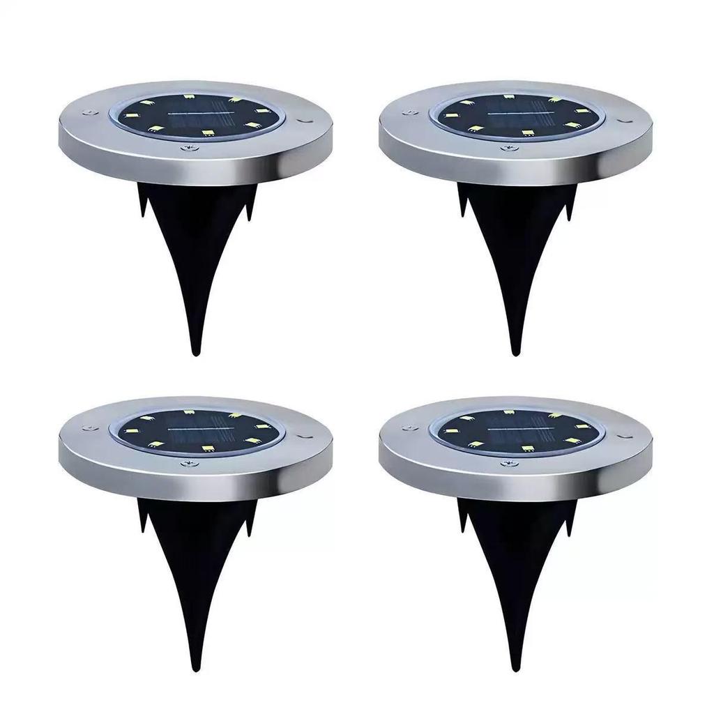 Solar Ground Lights for Outdoor Courtyard and Garden Landscape